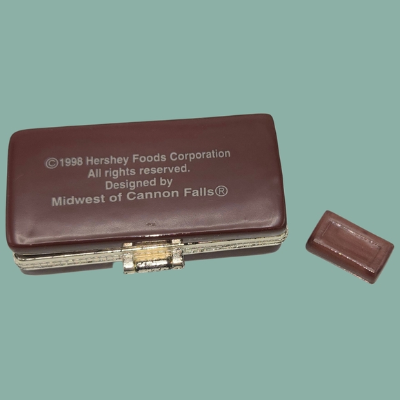 Vintage Midwest of Cannon Falls Hershey Bar Collectible – PHB Porcelain Trinket - Picture 5 of 8